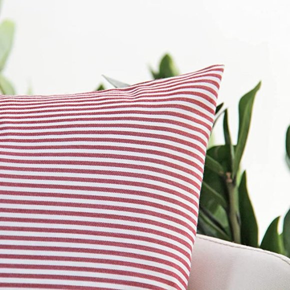 Decorative Striped Pillow Covers